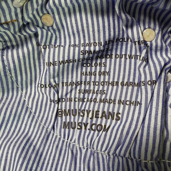 Mugsy Medium Wash Straight Denim Jeans Soft Stretch 30x30 2/$50 - Picture 15 of 16